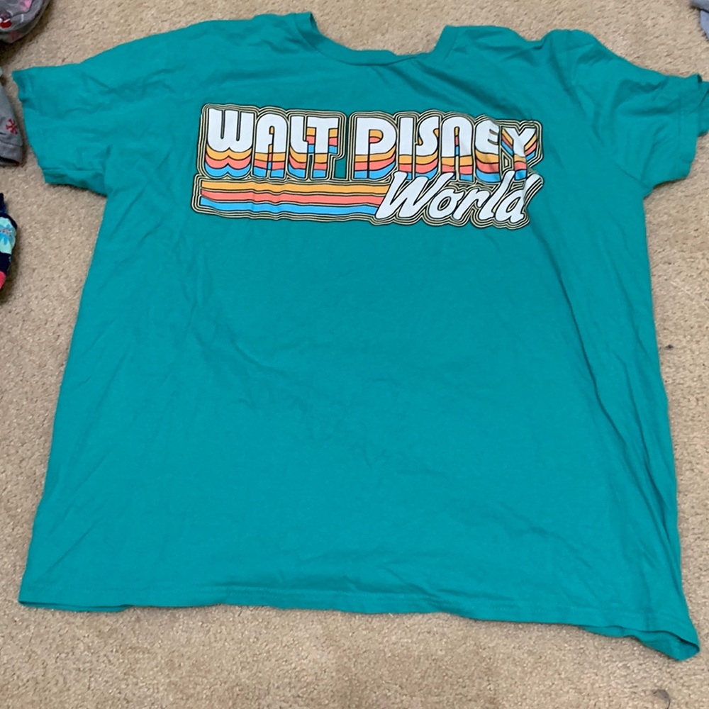 Walt Disney Teal T-shirt